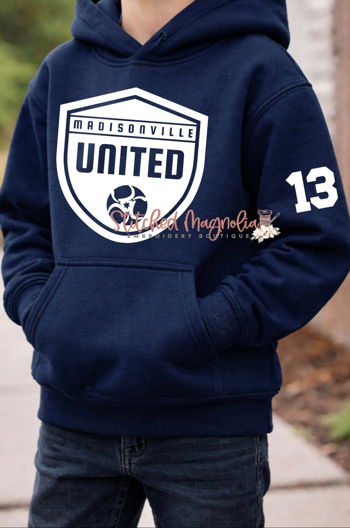 United Adult Custom Hoodie Sweatshirt | United Soccer Gear | Adult United Hoodie