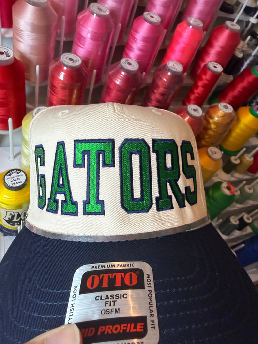 Gators Embroidered Snapback Hat