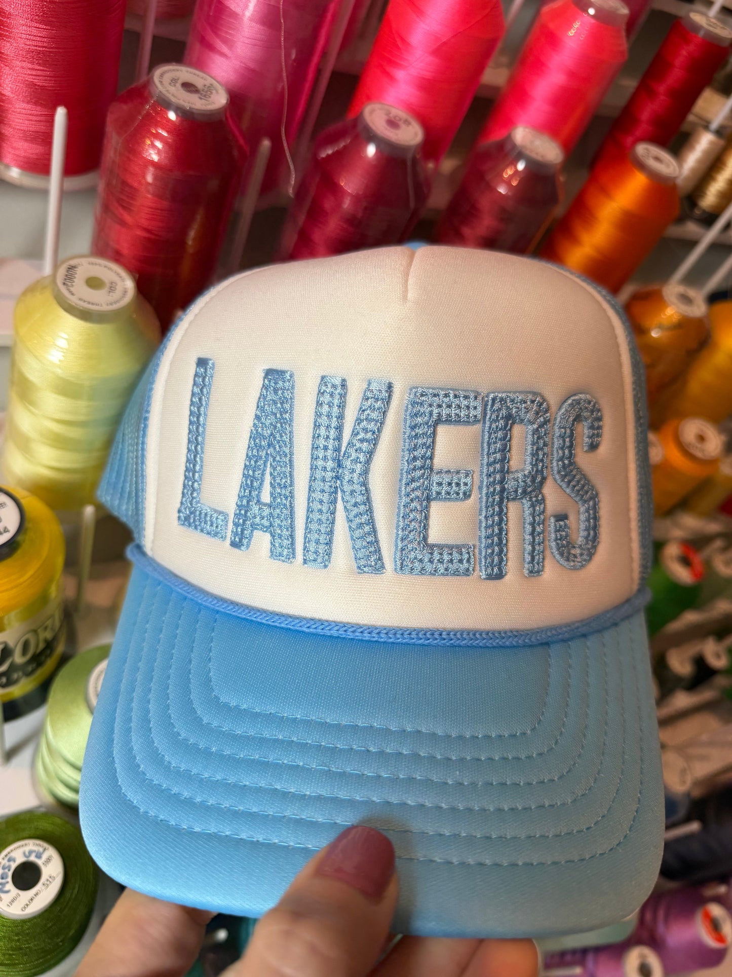 Lakers Trucker Hat