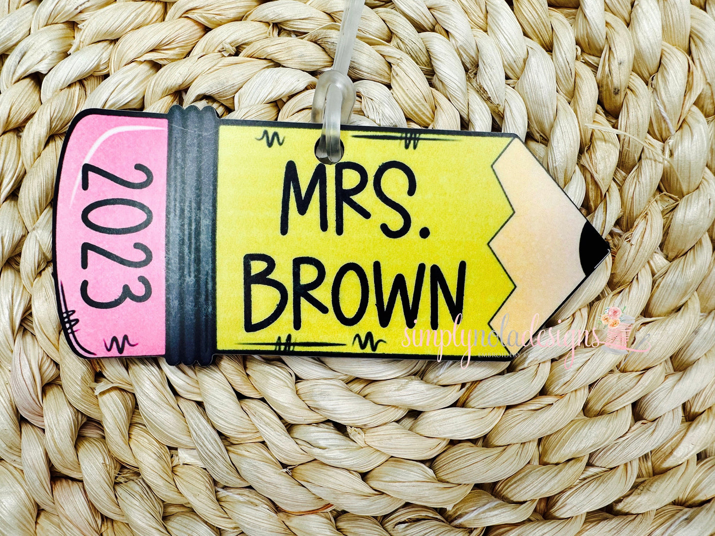 Teachers Gift, Teachers Christmas Gift, Christmas Ornaments, Christmas Ornament, Pencil Ornament, Back to School, Teacher Pencil Ornament