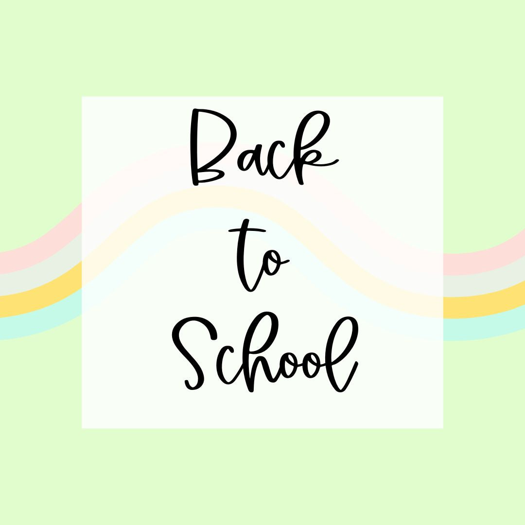 Back To School
