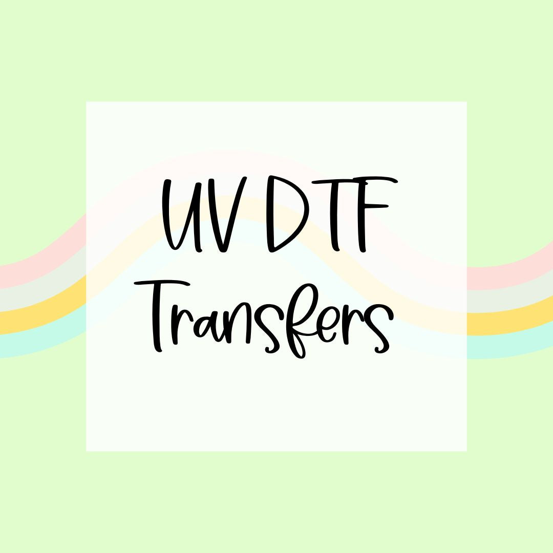 UV DTF Transfers