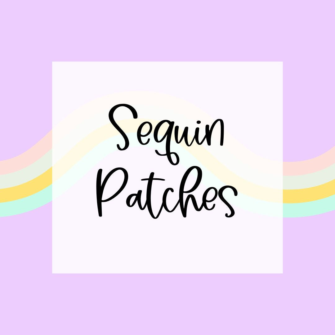 Sequin Mascot Patches