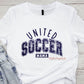 United Soccer Mama Faux Sequin Design | Unisex Tee