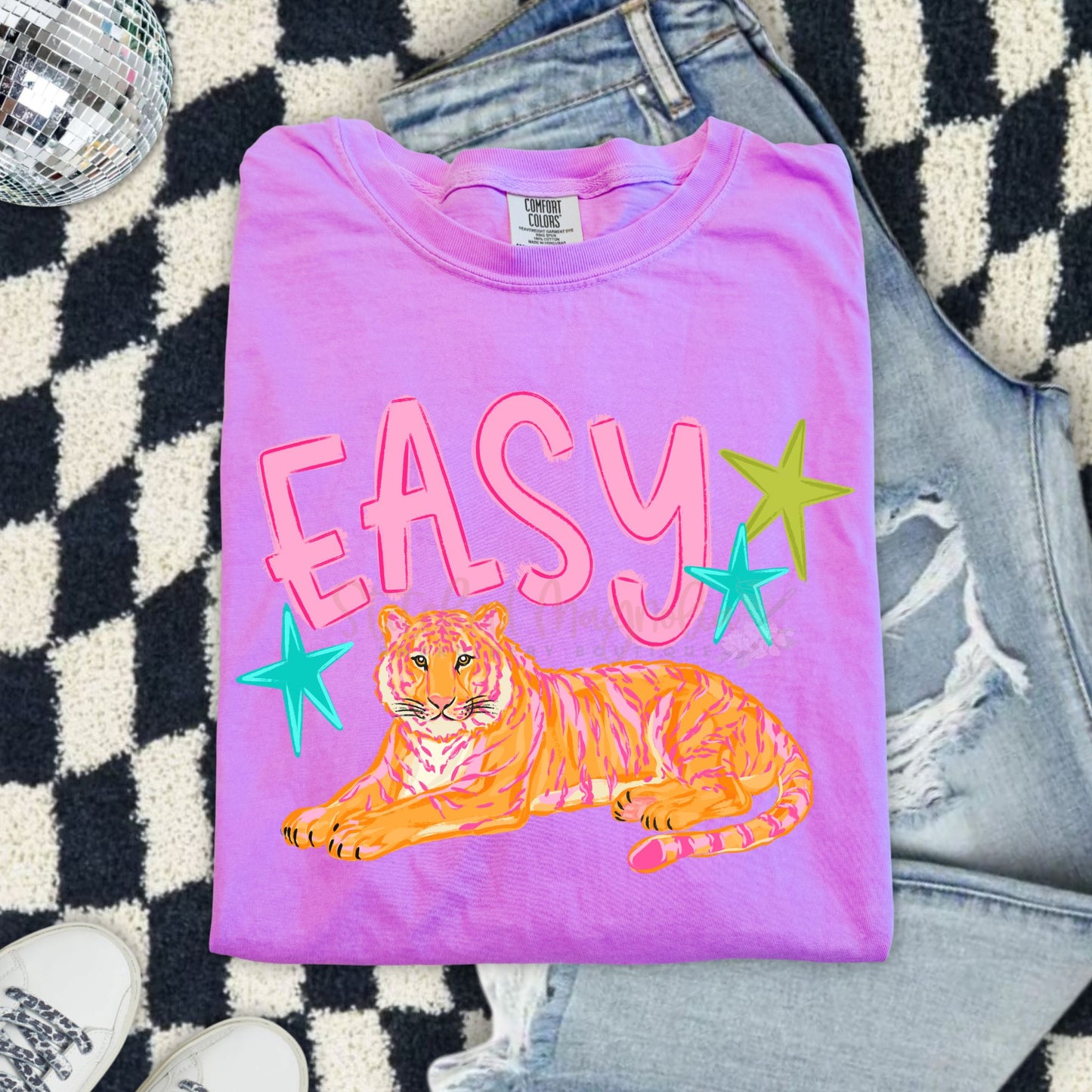 Easy Tiger Comfort Colors Graphic Tee
