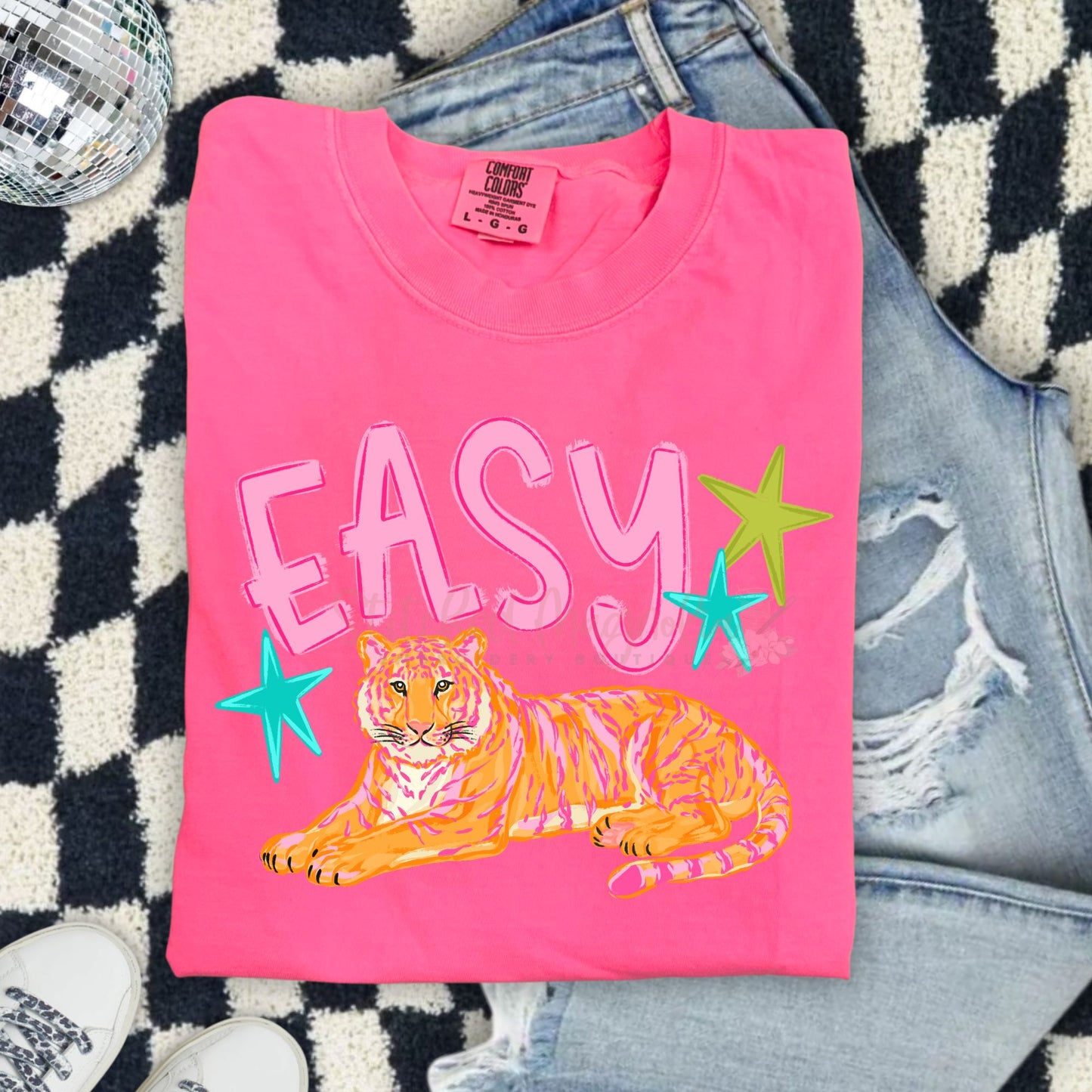 Easy Tiger Comfort Colors Graphic Tee