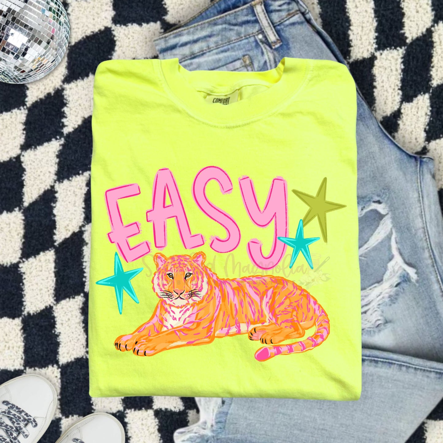 Easy Tiger Comfort Colors Graphic Tee