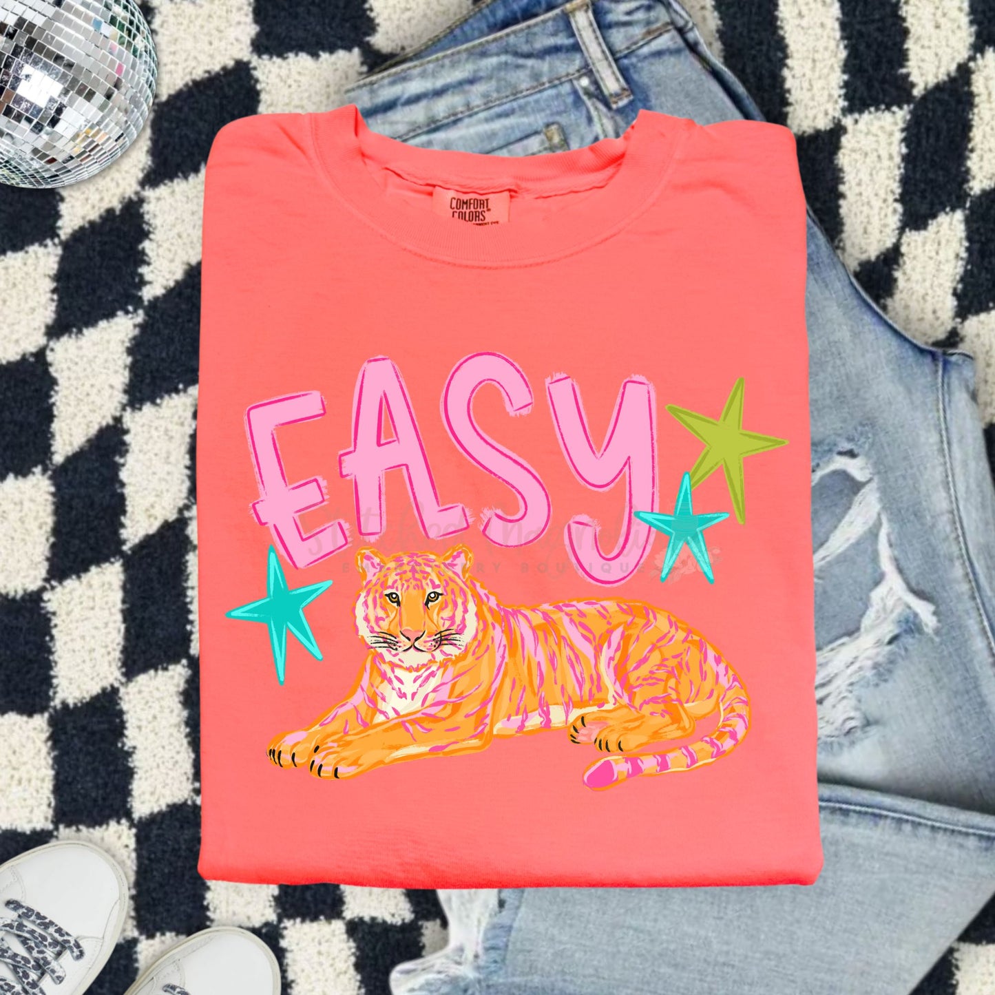 Easy Tiger Comfort Colors Graphic Tee