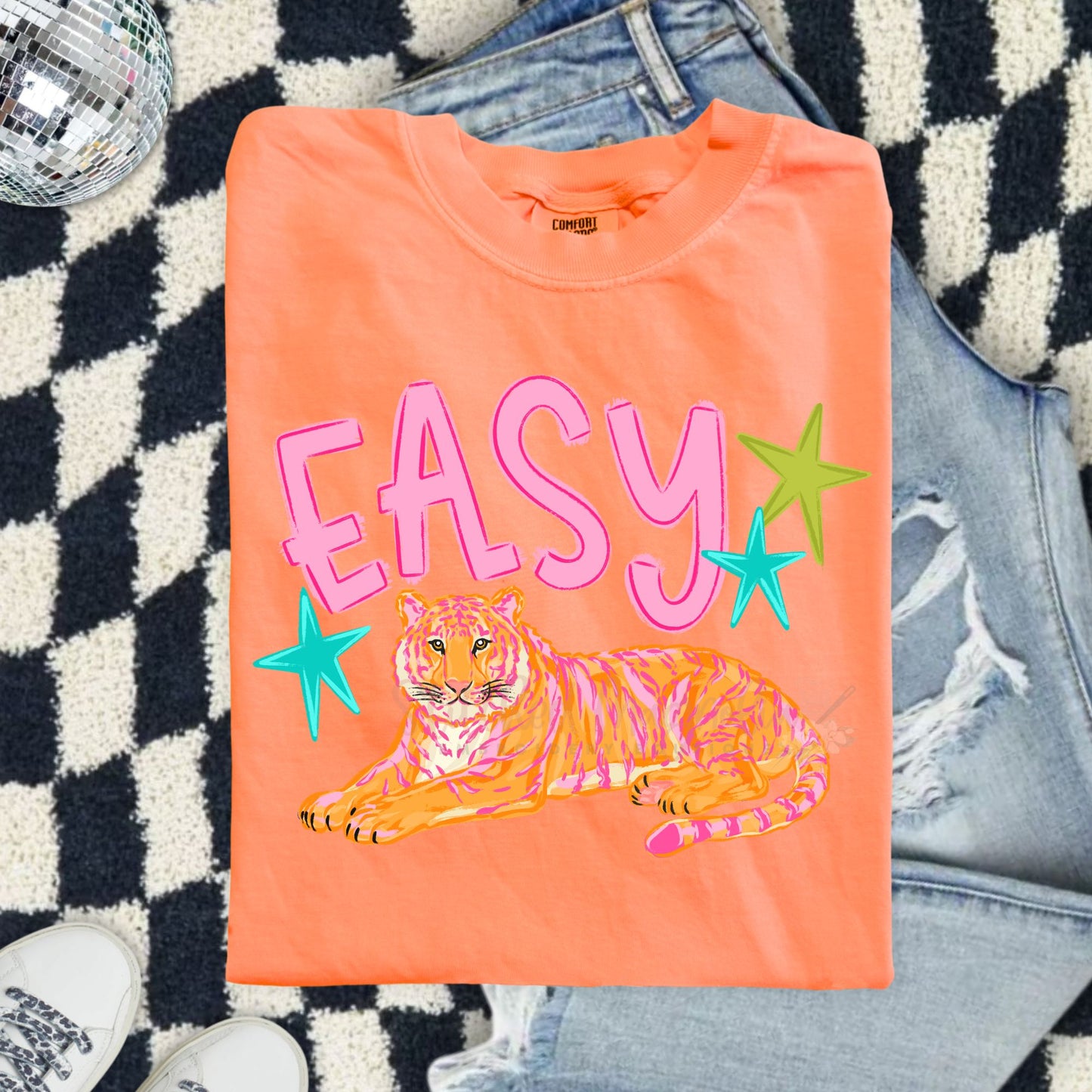 Easy Tiger Comfort Colors Graphic Tee