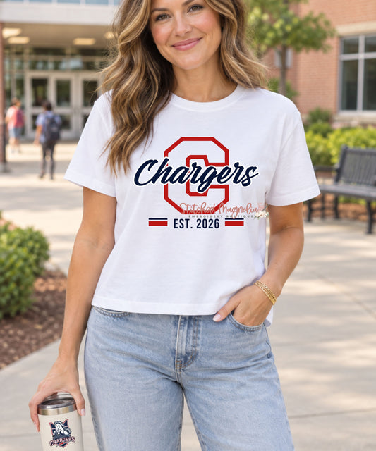 Ace Covington Chargers Est. 2026 Tee
