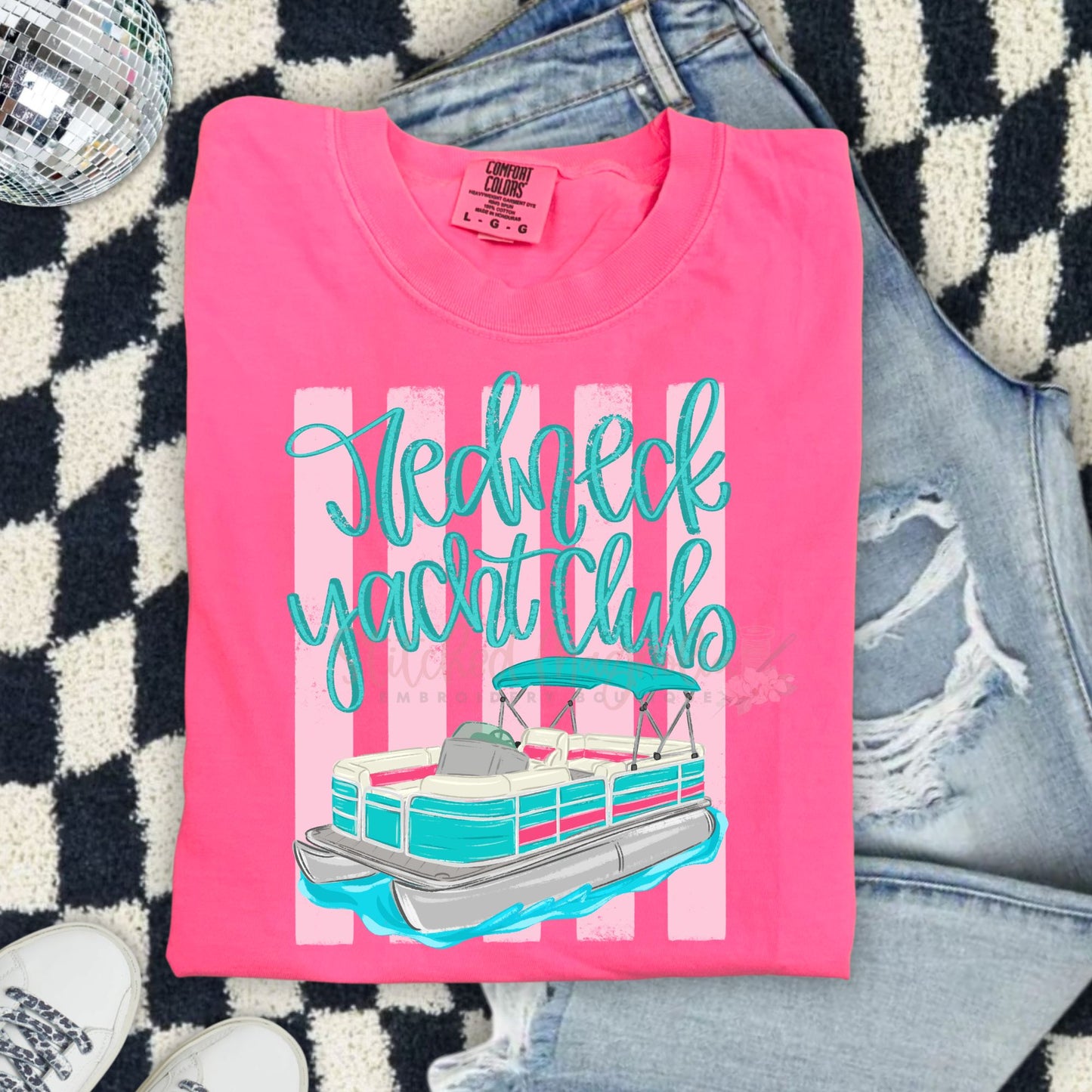 Redneck Yacht Club Comfort Colors Graphic Tee