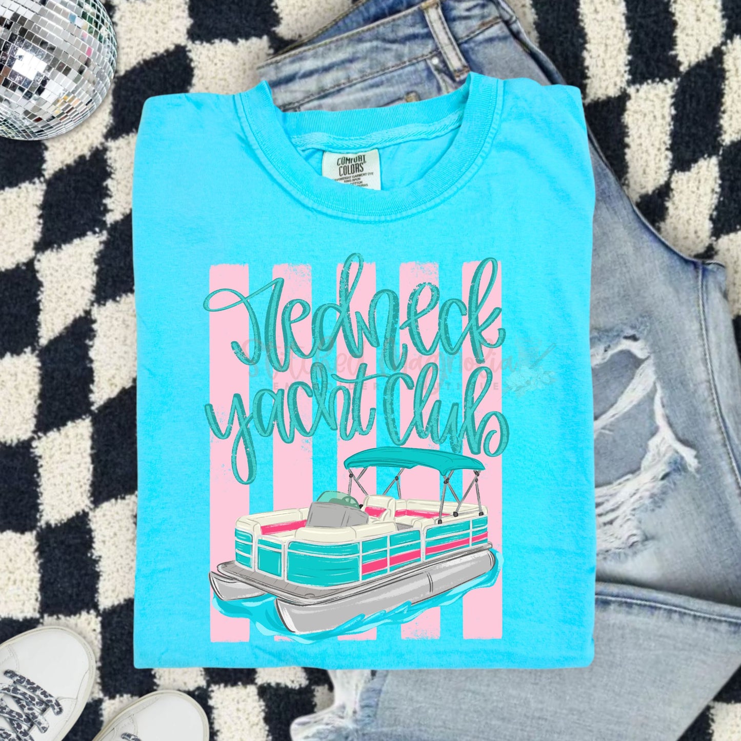 Redneck Yacht Club Comfort Colors Graphic Tee