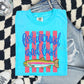 Fish Around and Find Comfort Colors Graphic Tee 2
