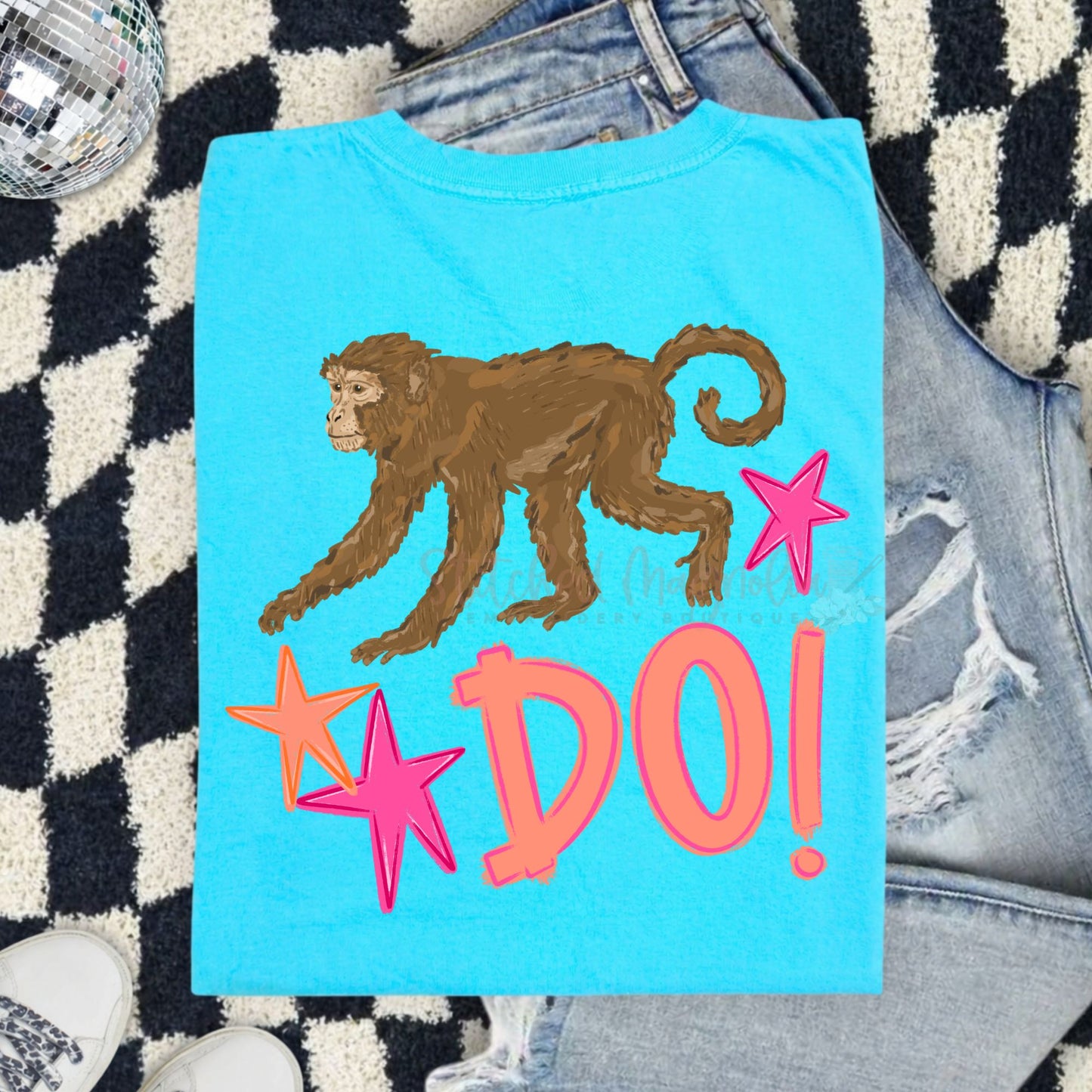 Monkey See... Monkey Do! Comfort Colors Graphic Tee