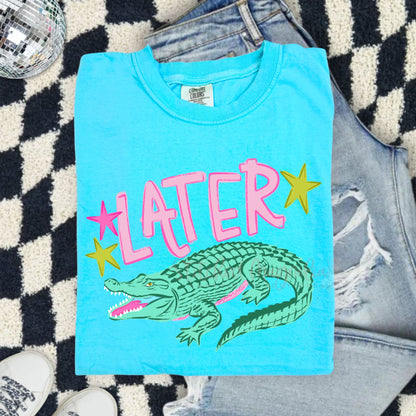 Later Alligator Graphic Tee