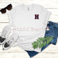 Hannan Hawks Left Chest H Lettermark Tee