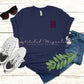 Hannan Hawks Left Chest H Lettermark Tee | Navy