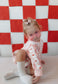 Laced with Love Sweatshirt Romper