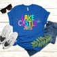Bright Lake Castle Jets Graphic Tee – Bold, Colorful Team Spirit | Unisex