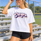 Chargers Vintage Script Tee