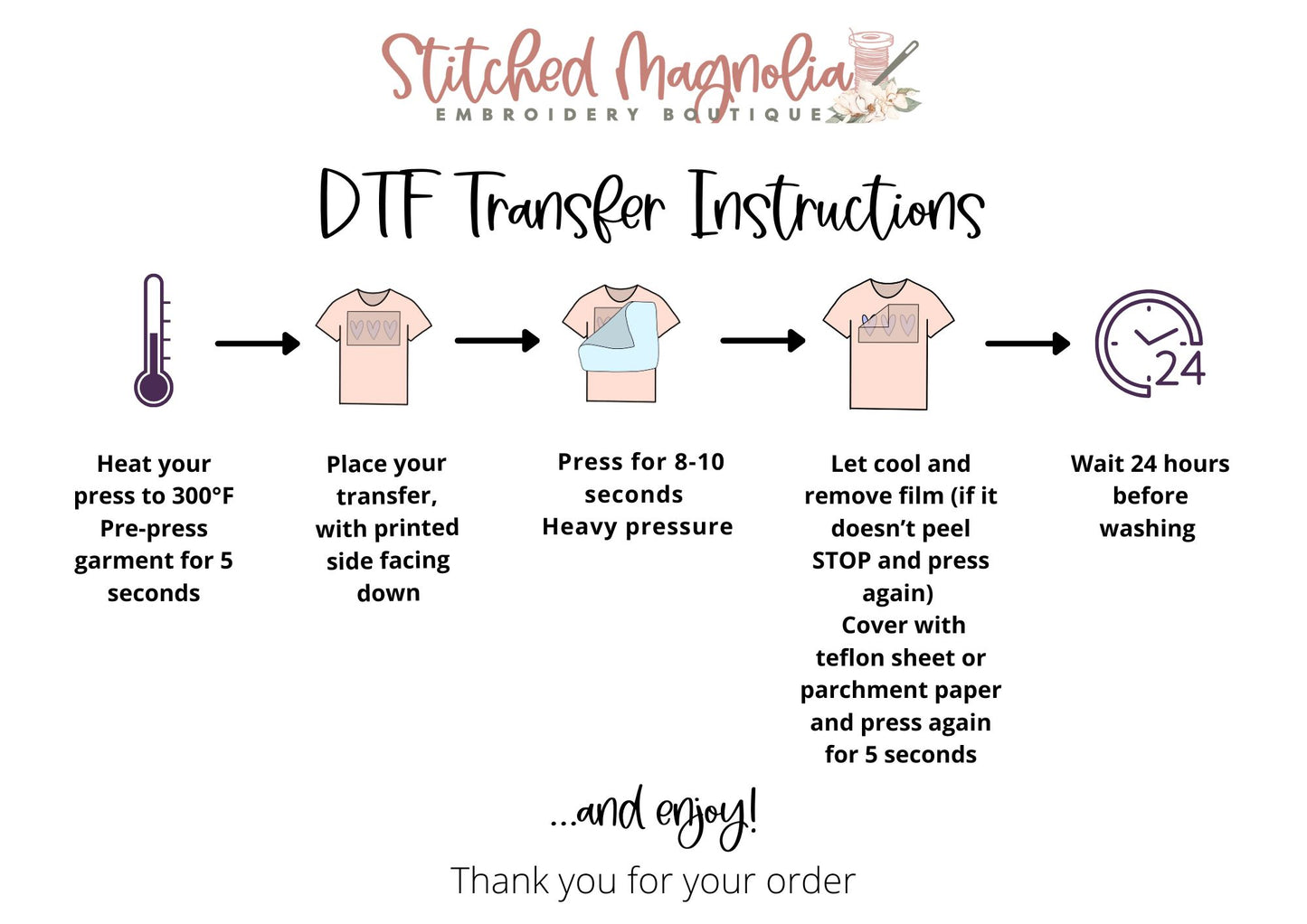 Custom DTF Transfers