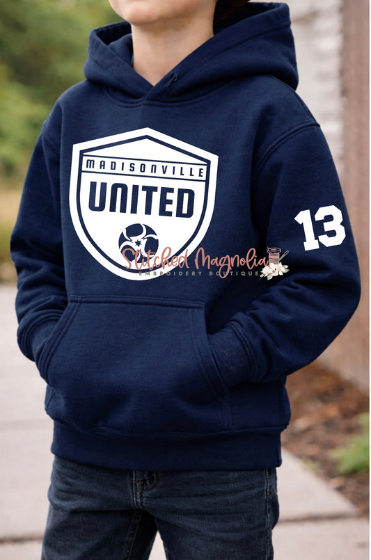 Youth United Custom Hoodie Sweatshirt