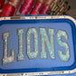 Lions Iridescent Sequin Unisex Tee – Carolina Blue