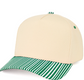 It's Almost As Hot As My Husband Out Here – Stripe Bill Hat (Puff Edition)