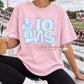 Lions Pinstripe Bow Comfort Colors Tee – Blossom