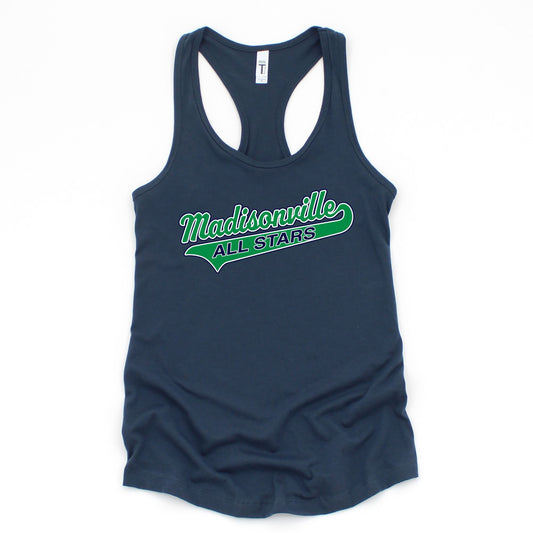 Coquille MYB Madisonville All Stars LOGO Racerback Tank |