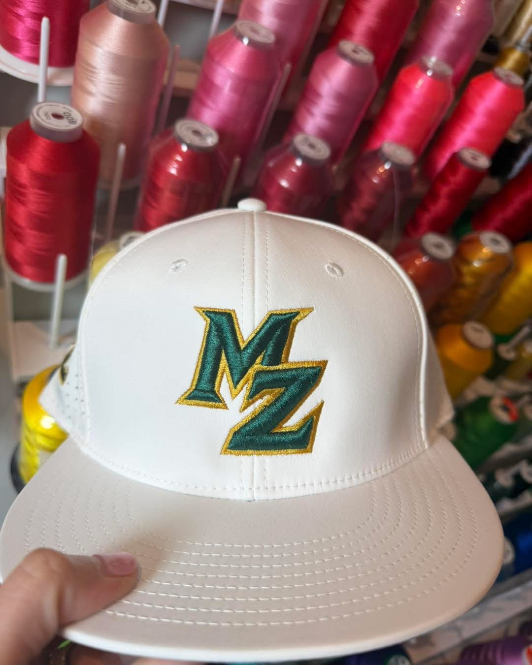 MZ Zephyrs Baseball Puff Embroidered Hat