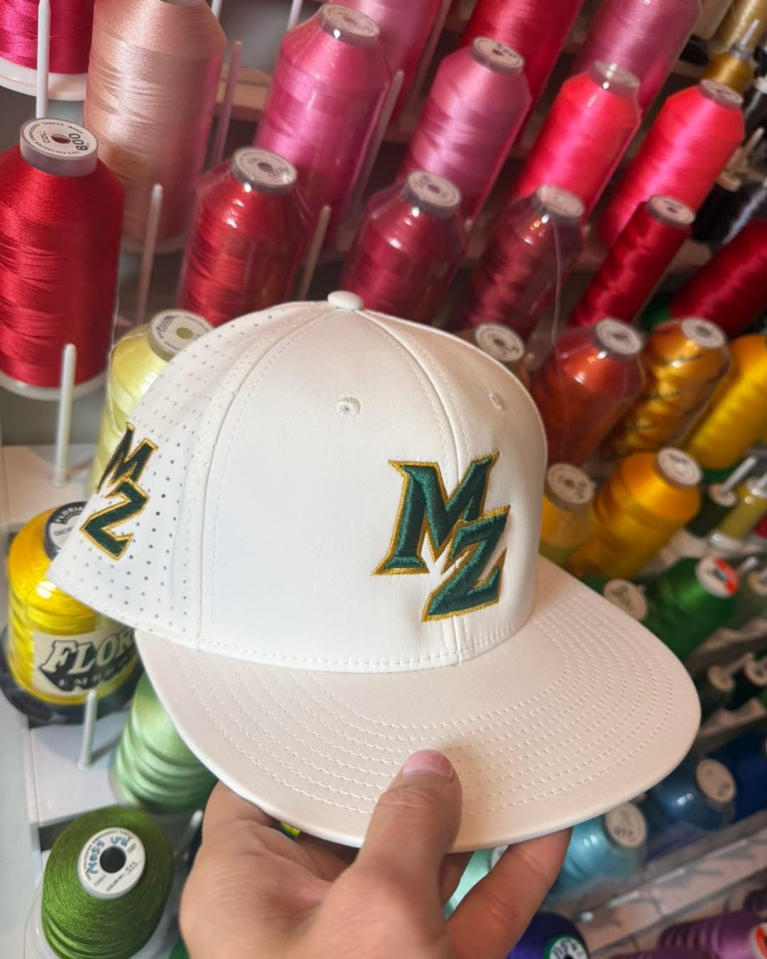 MZ Zephyrs Baseball Puff Embroidered Hat