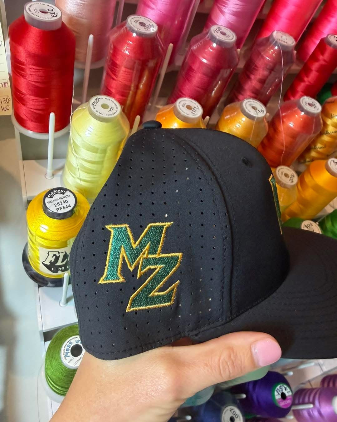 MZ Zephyrs Baseball Puff Embroidered Hat