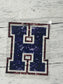UV DTF Transfer - Varsity Letter  Faux Sequin Design