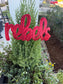 Rebels Sequin Patch – Red Script