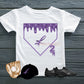 Lega-C Baseball Boys Drip Dri-Fit Tee in white with L logo and custom number 2