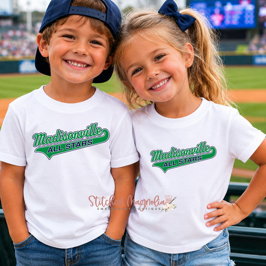 Coquille MYB Madisonville All Stars LOGO Unisex Youth Tee