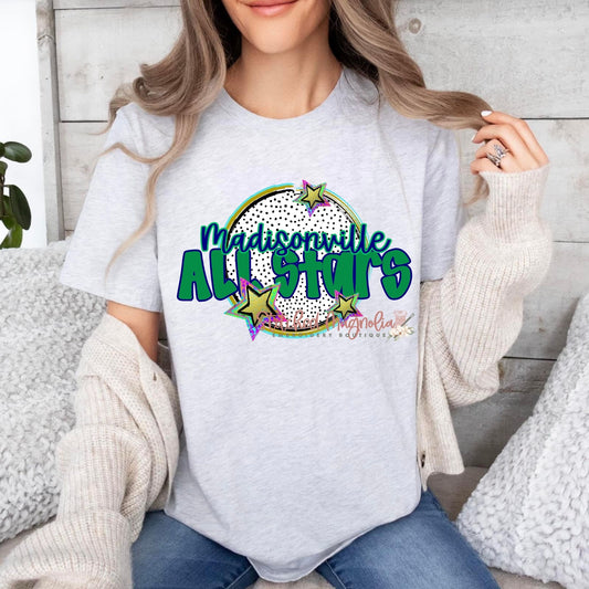 Coquille MYB Madisonville All Stars Preppy Circle Tee | Unisex Fit