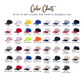Custom Puff Embroidery Mid Profile Snapback Baseball Hat | Team Mascot Spirit Cap with Number Add-On