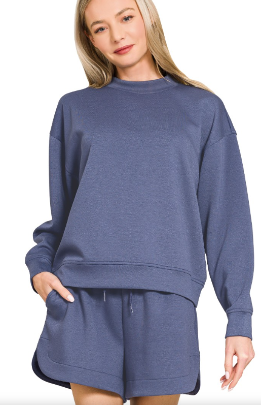 Gators Scuba Pullover & Shorts Set - Gameday Apparel | Stitched Magnolia