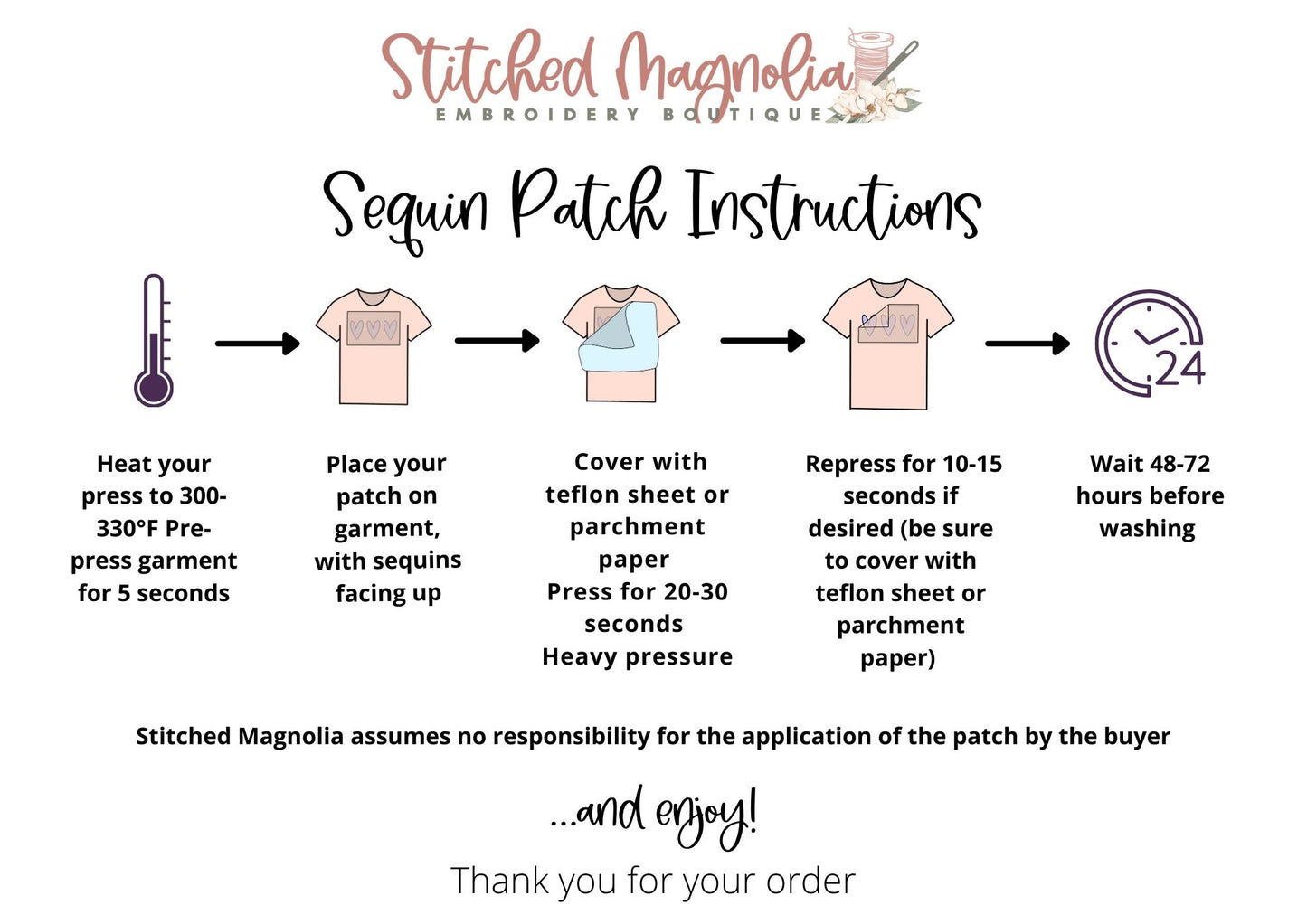 11" Gators Logo Sequin Patch