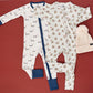 Puppy Love Bamboo Zippy Pajamas