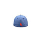 Back of Columbia blue Stitches The Game hat with red Louisiana state embroidery