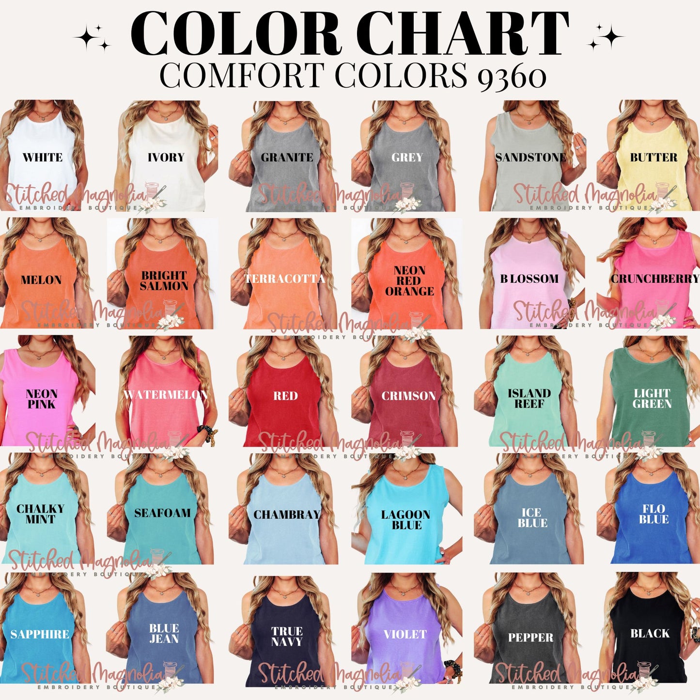 Coquille MYB Madisonville All Stars LOGO Comfort Color Tank |