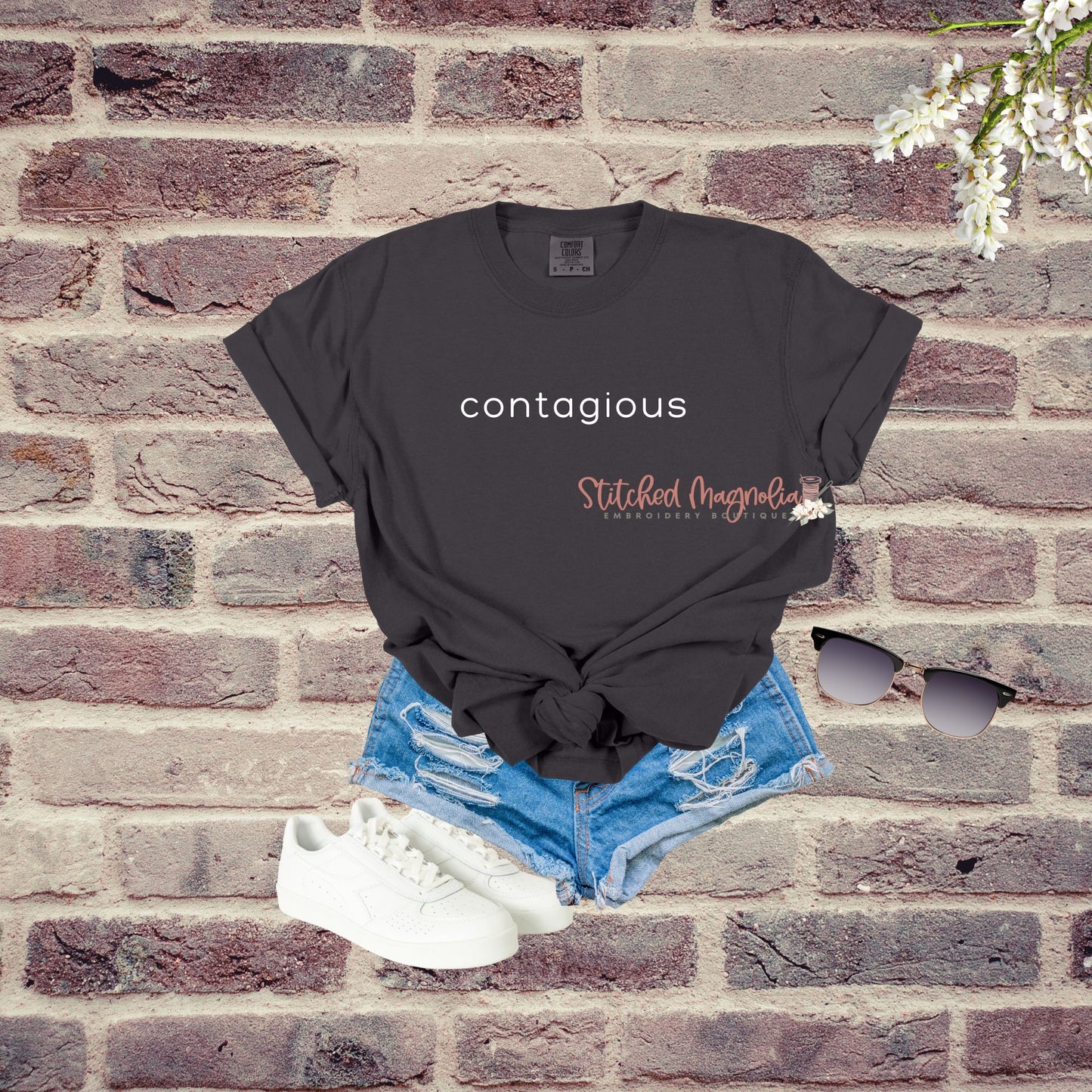 Contagious T-Shirt | Funny Dry Humor | Humor T-Shirt | Sarcasm Shirt | Adult Sarcastic Tee