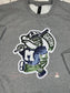Custom Patch Mascot Sweatshirt | Personalized School Spirit Apparel | Trendy Game Day Sweatshirt