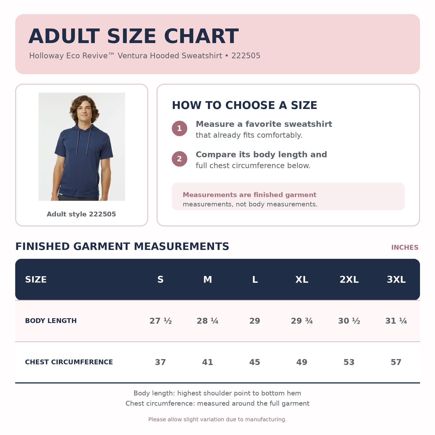Stitches America Adult Short Sleeve Hoodie