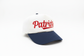 Patriots embroidery snapback hat studio product shot