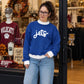 Premium Contrast Mock Neck Sweatshirt – Custom Embroidered | PREORDER