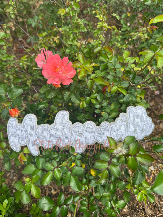 11" Madisonville Sequin Patch